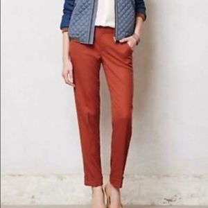 EUC Cartonnier for Anthropologie Lou Taper Trouser